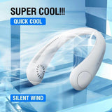 Ventilador de cuello portátil sin aspas