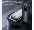 Power Bank 10000 mAh PD 22,5W con Cables Integrados – Potencia Total en la Palma de tu Mano