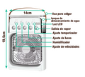 Ventilador con humidificador