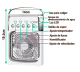 Ventilador con humidificador