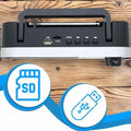 Radio FM/AM/SW, Bluetooth, USB, TF Card, CMIK MK251BT