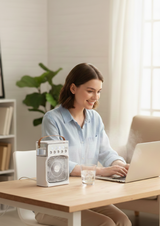 Ventilador con humidificador
