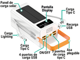 Powerbank con carga solar